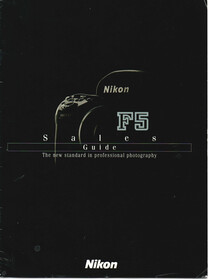 brochure del prodotto La fotocamera Nikon F5 